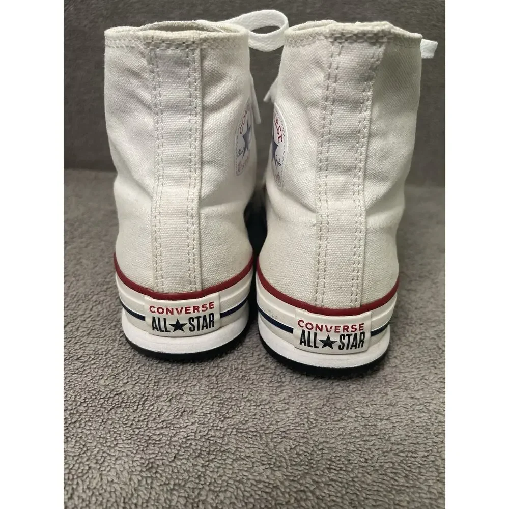 Converse Chuck Taylor All Star Classic White Hi Top Chunky Platform Womens Sz 6